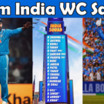 India T20 Worldcup Squad 2024